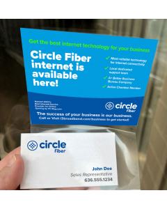 Window Clings - Circle Fiber