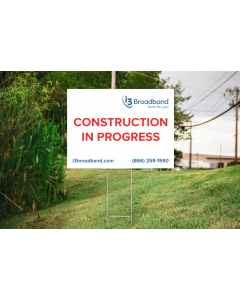 Construction Yard Signs