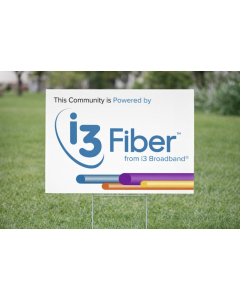 Powered By I3 Yard Signs